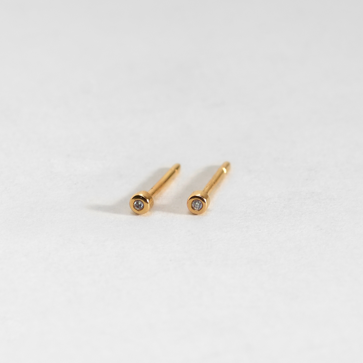 Tiny Diamond Stud Earrings Cla Tiny Diamond Stud Earrings